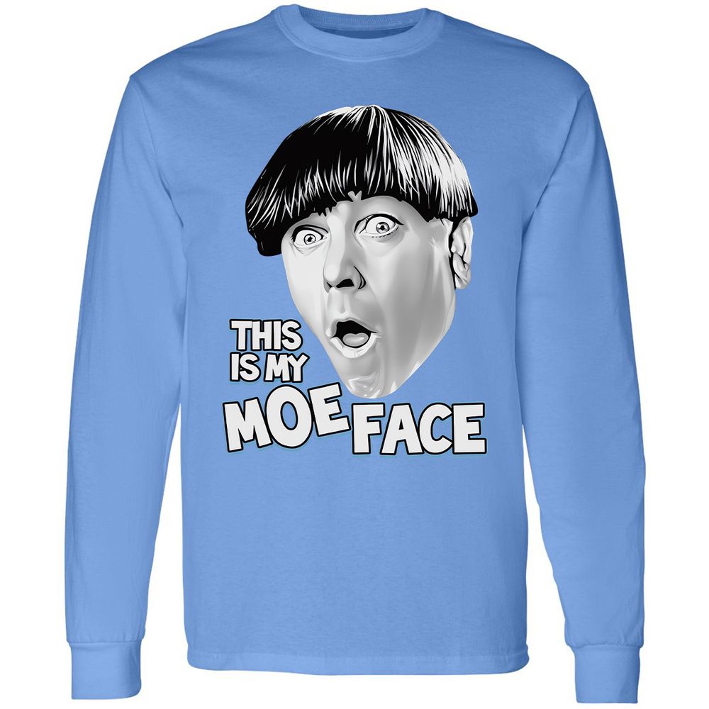 Long Sleeve T-Shirt - C8WGB5RB - Carolina Blue - 12