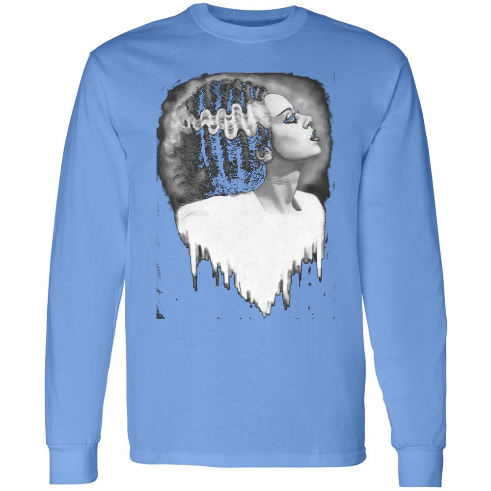 Long Sleeve T-Shirt - YK73EP9X - Carolina Blue - 12