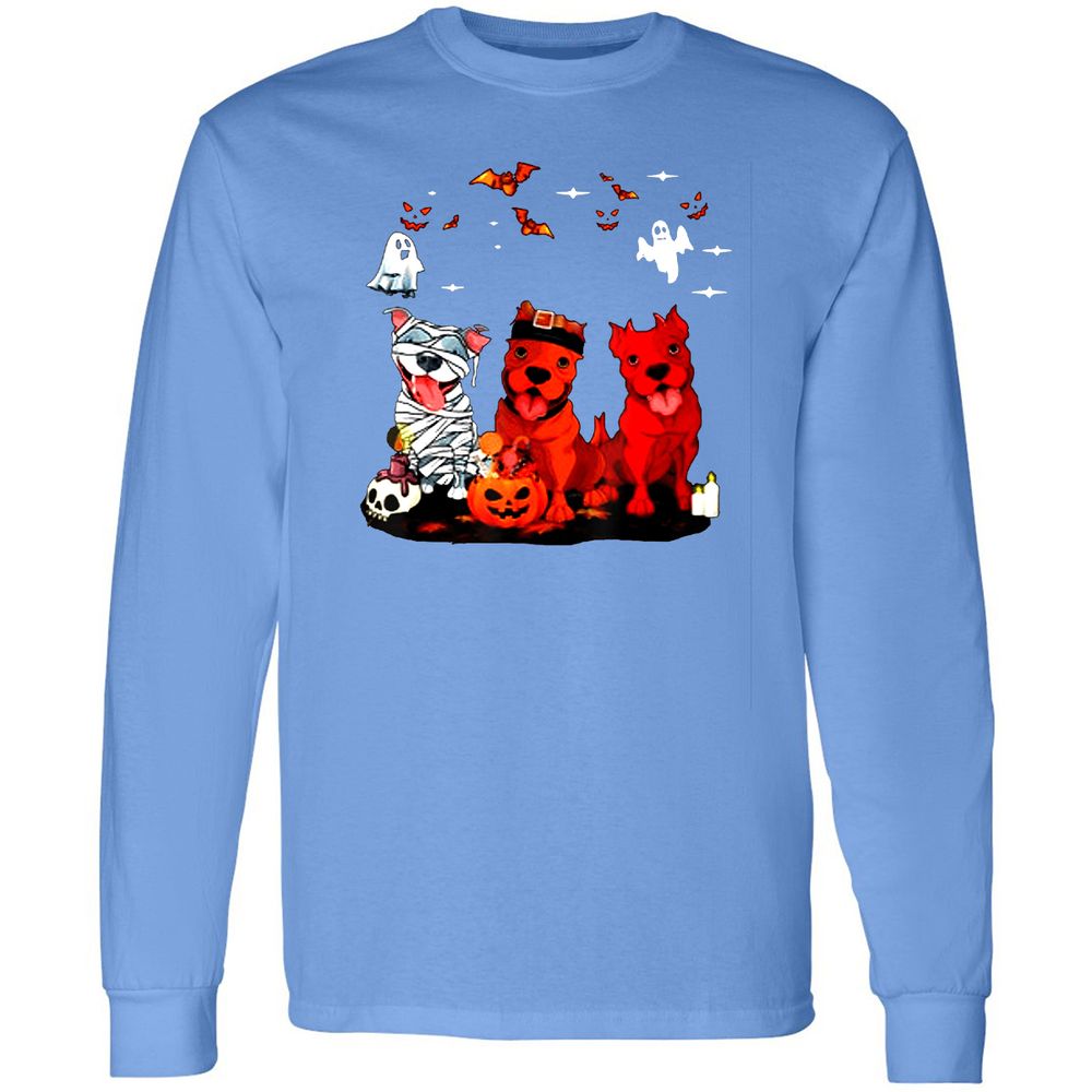Long Sleeve T-Shirt - 6Y5MZUJM - Carolina Blue - 12