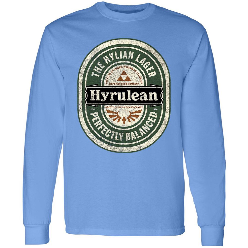 Long Sleeve T-Shirt - SHJYJ1V2 - Carolina Blue - 12