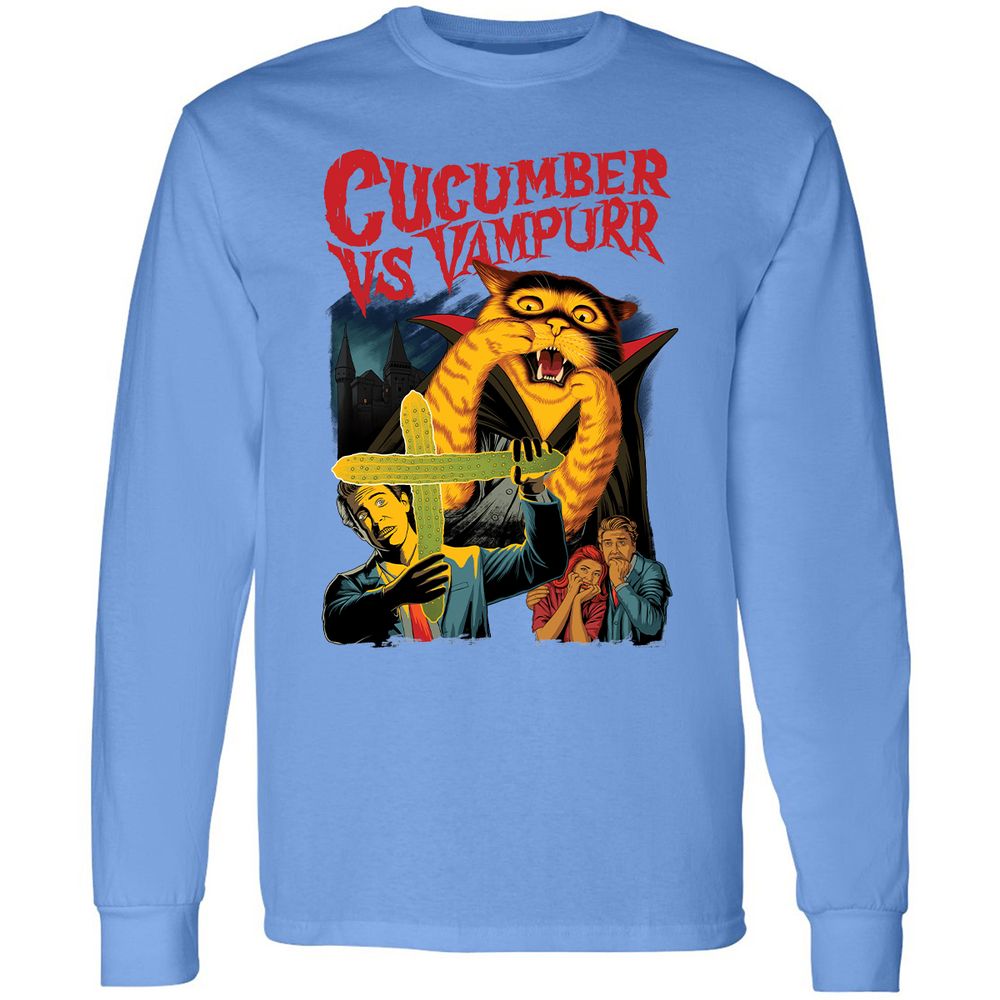 Long Sleeve T-Shirt - HULCBPVA - Carolina Blue - 12