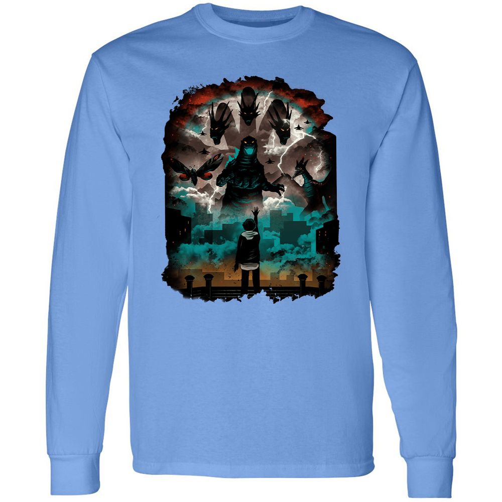 Long Sleeve T-Shirt - CG2QWG75 - Carolina Blue - 12