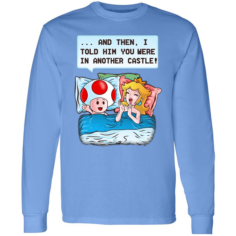 Long Sleeve T-Shirt - FLRZYS4H - Carolina Blue - 12