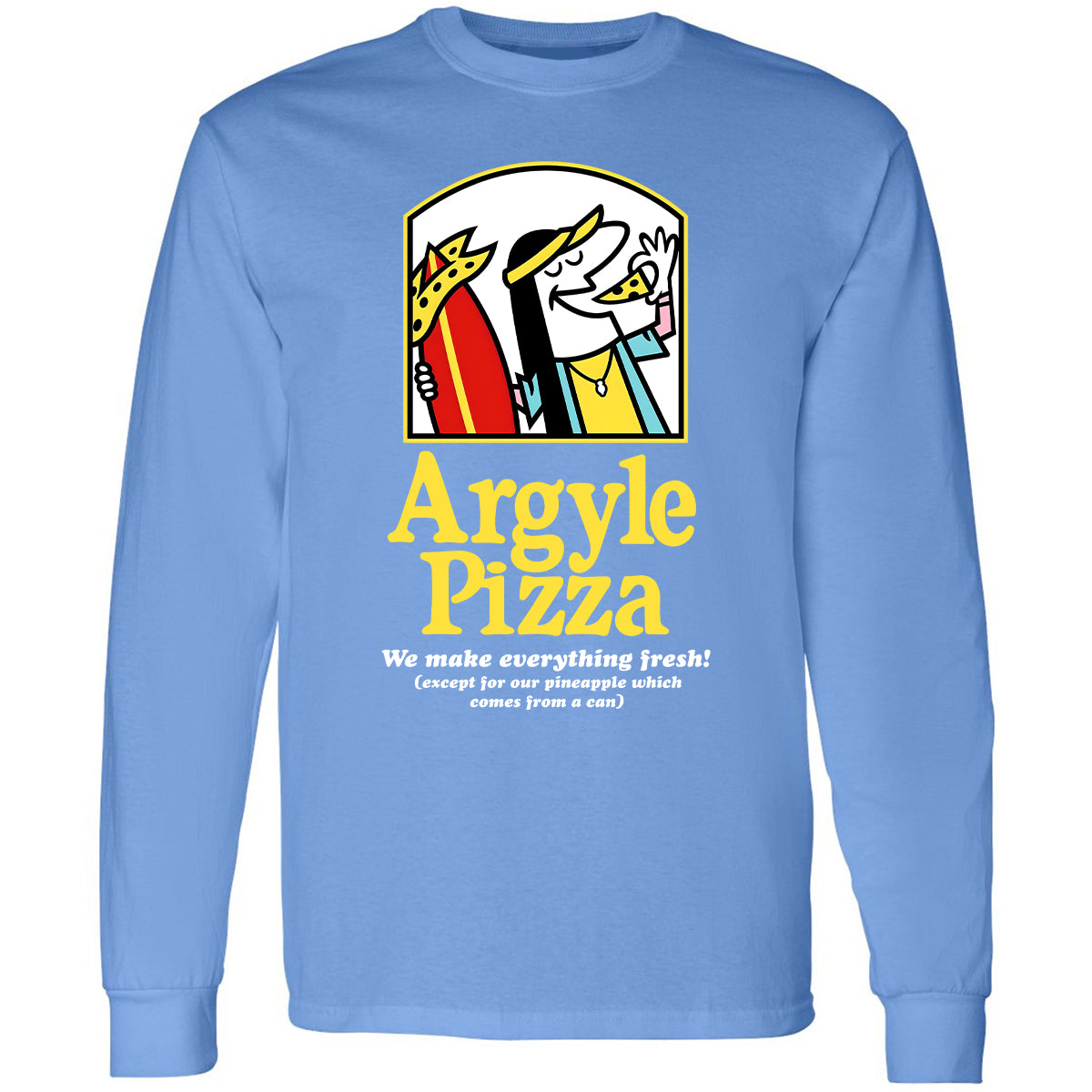 Long Sleeve T-Shirt - FEWWWZ4Z - Carolina Blue - 12