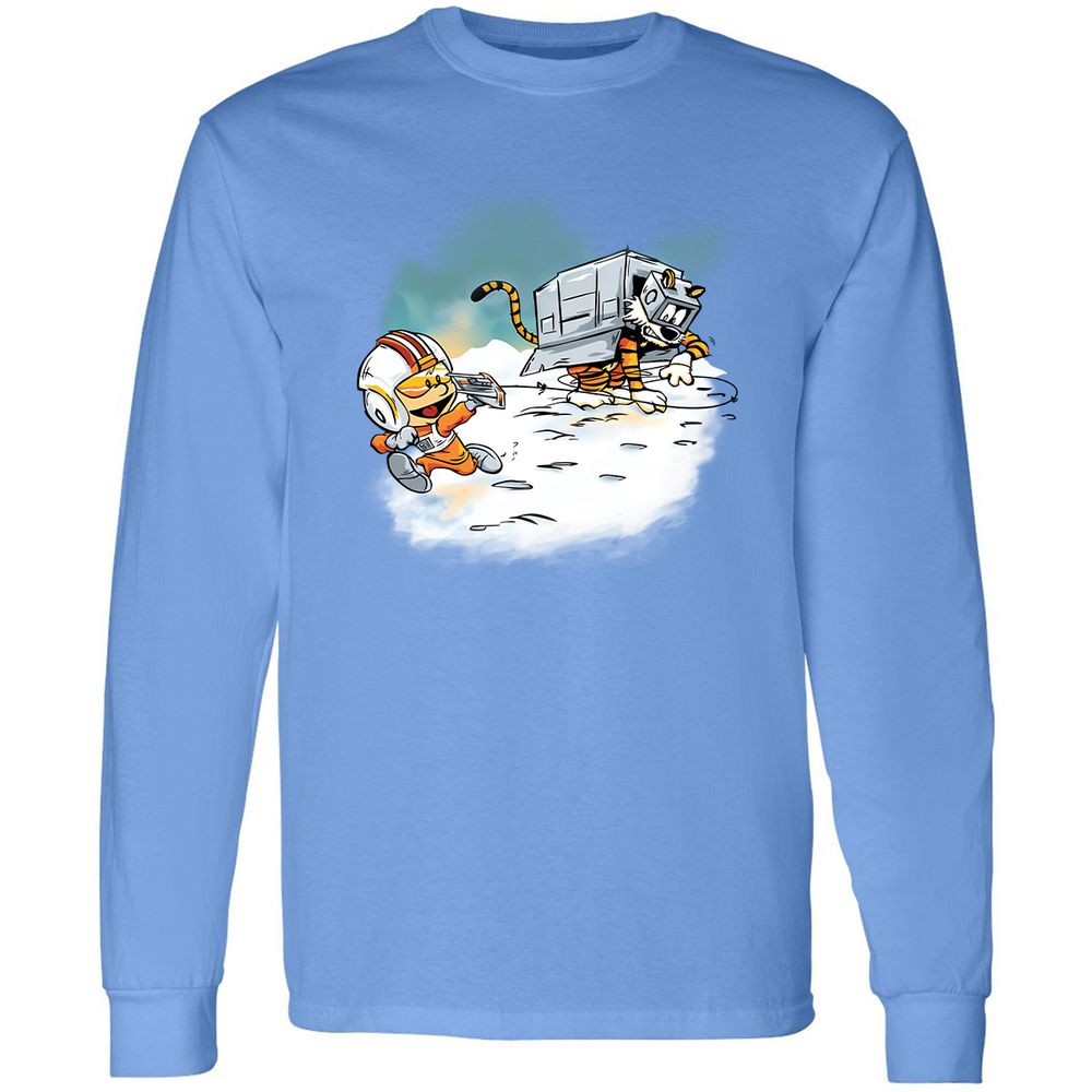 Long Sleeve T-Shirt - WPL2KZG3 - Carolina Blue - 12