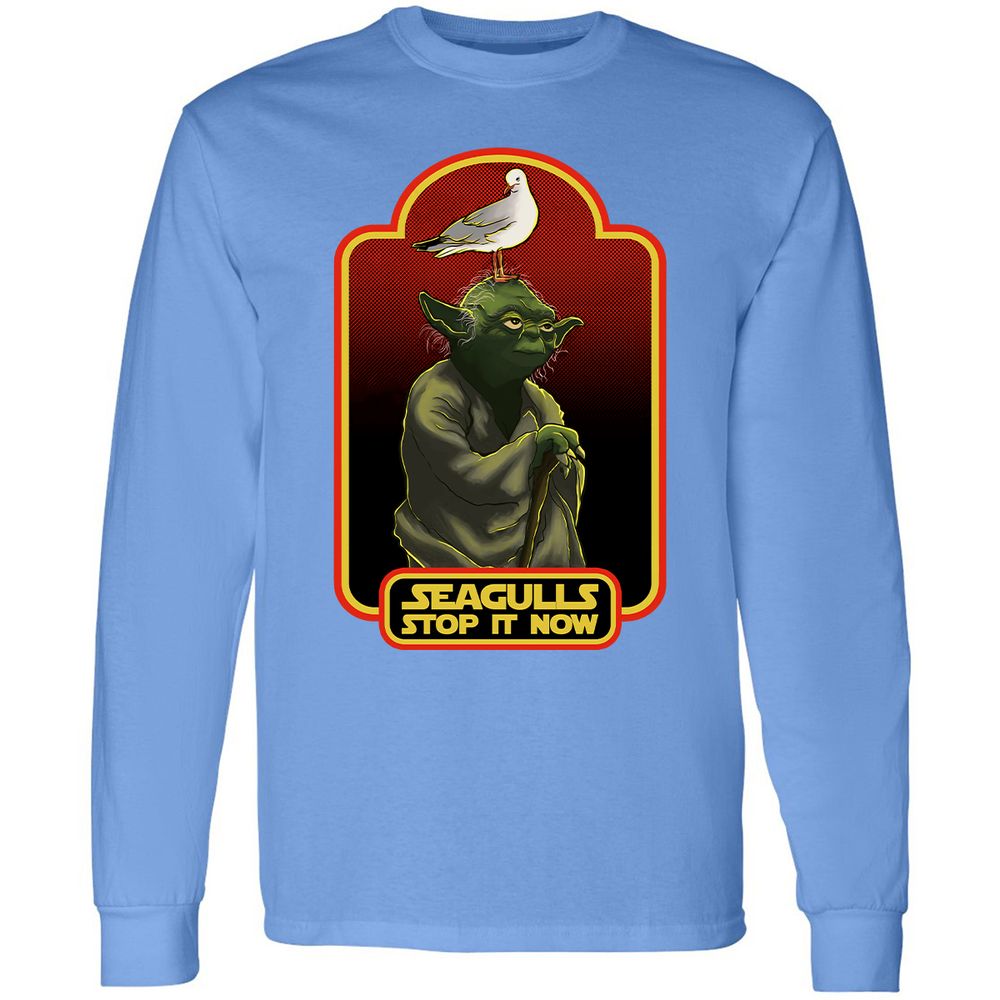 Long Sleeve T-Shirt - Y6Q43H3G - Carolina Blue - 12