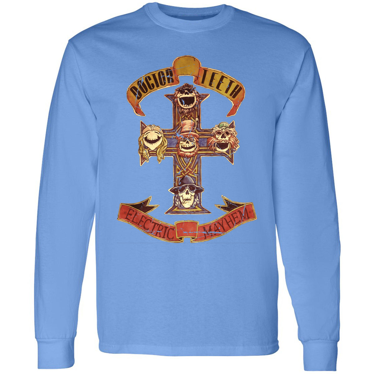 Long Sleeve T-Shirt - DJVMB21W - Carolina Blue - 12