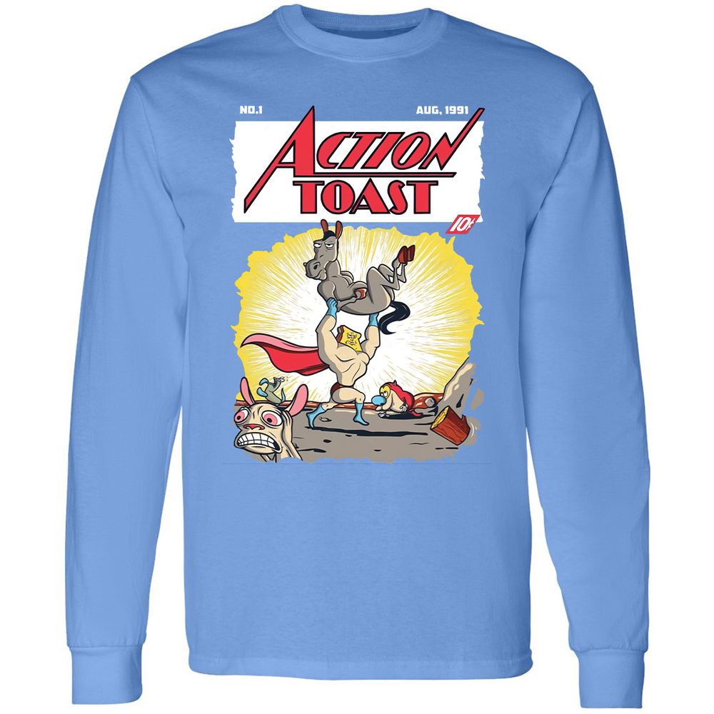Long Sleeve T-Shirt - 69NGTHRT - Carolina Blue - 12
