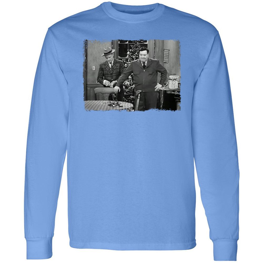 Long Sleeve T-Shirt - MAEMYNLL - Carolina Blue - 12