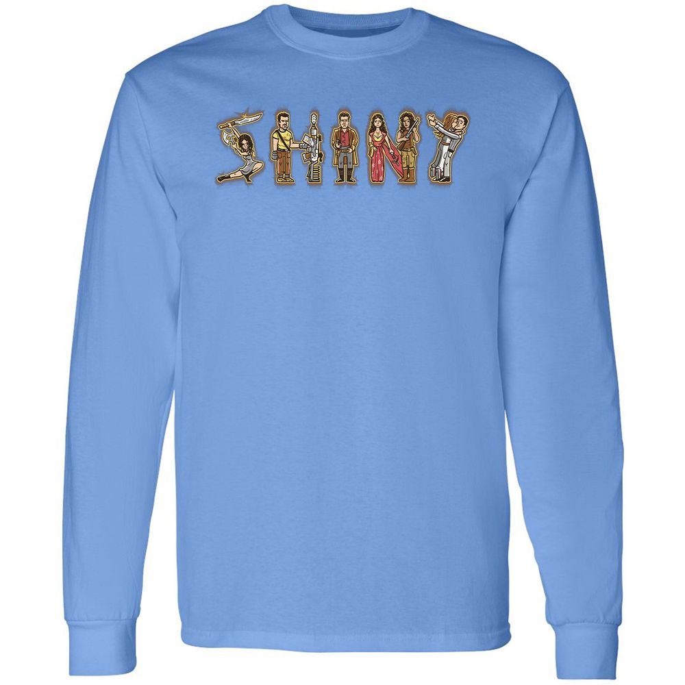 Long Sleeve T-Shirt - YWMXUU5K - Carolina Blue - 12