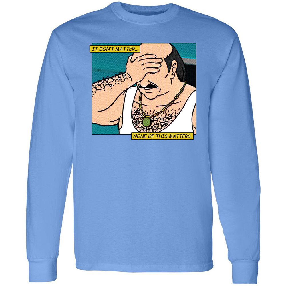 Long Sleeve T-Shirt - 3ULB4WM1 - Carolina Blue - 12