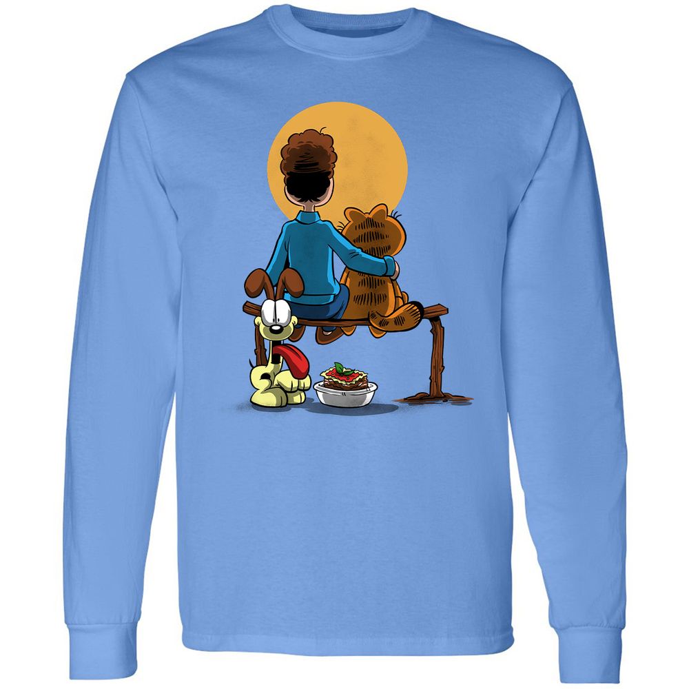 Long Sleeve T-Shirt - E2MDL7SL - Carolina Blue - 12