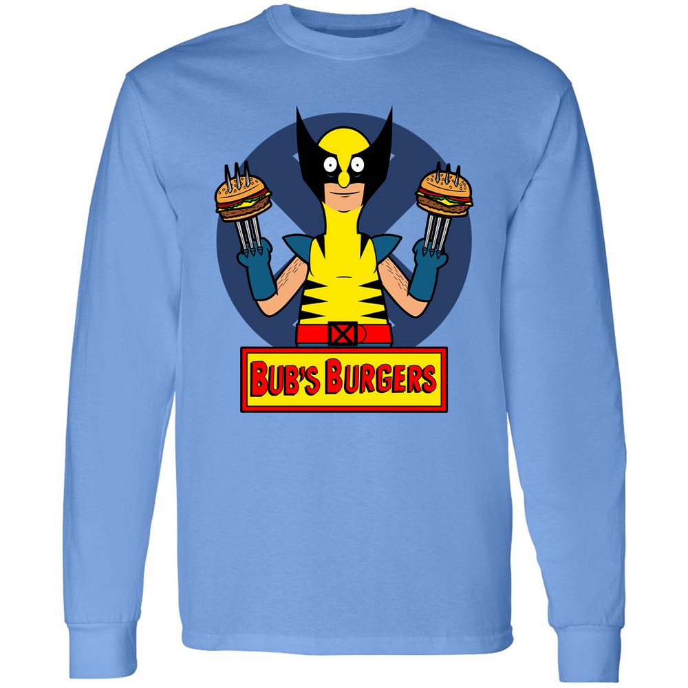 Long Sleeve T-Shirt - 7FP9L5GE - Carolina Blue - 12