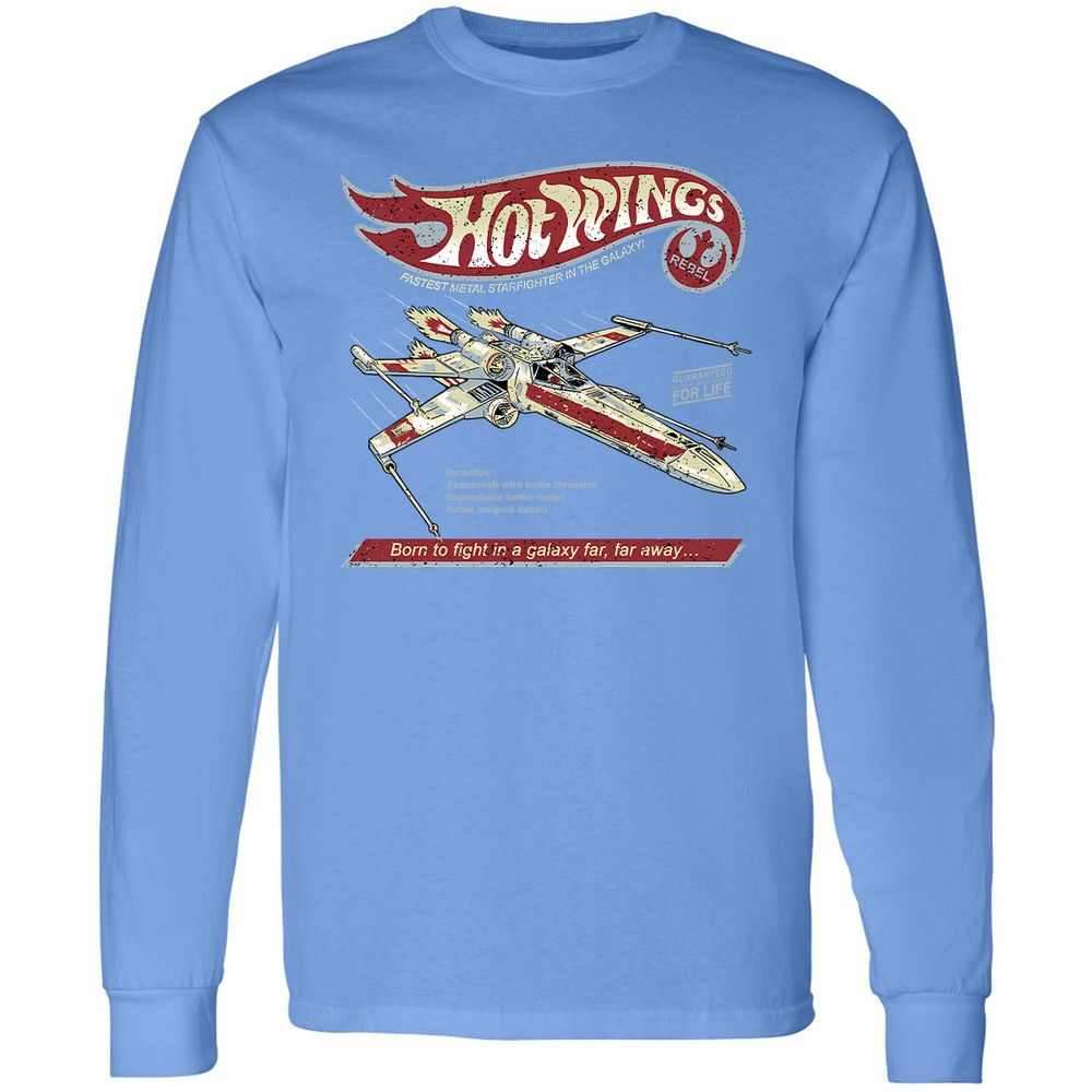 Long Sleeve T-Shirt - EWKNTFVW - Carolina Blue - 12