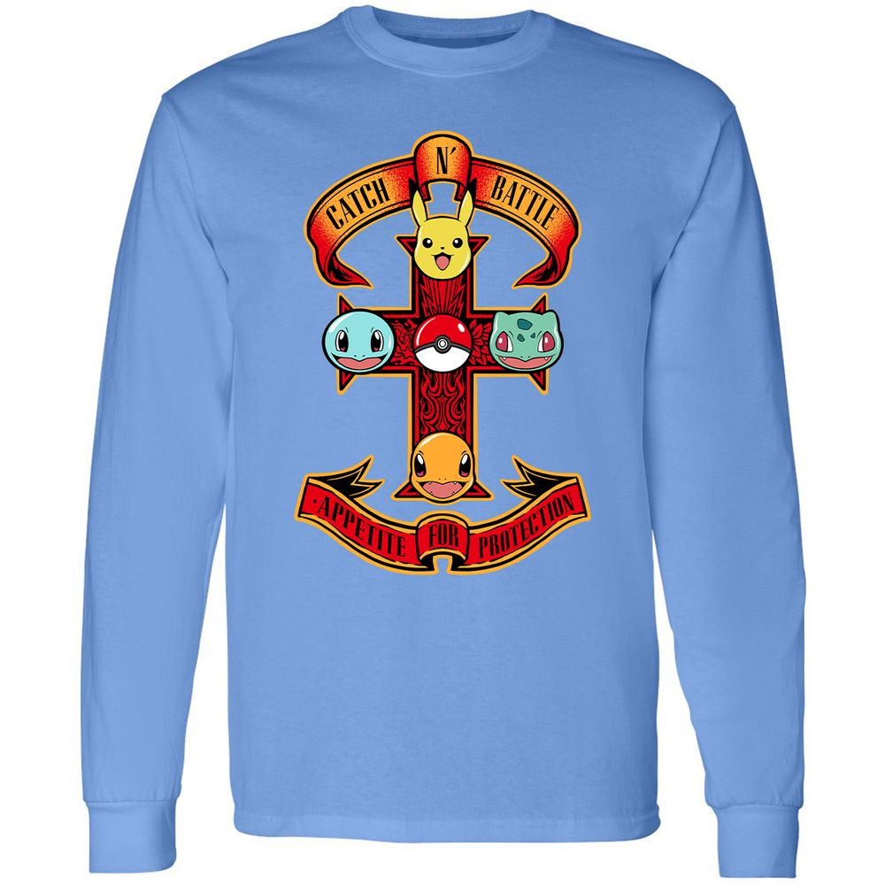 Long Sleeve T-Shirt - M3YL6STT - Carolina Blue - 12