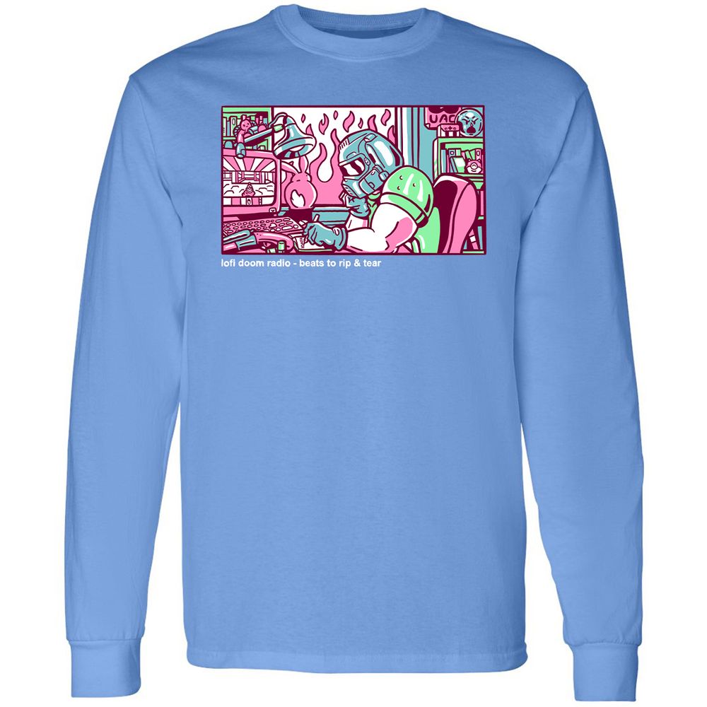 Long Sleeve T-Shirt - 1S1GKGJ8 - Carolina Blue - 12