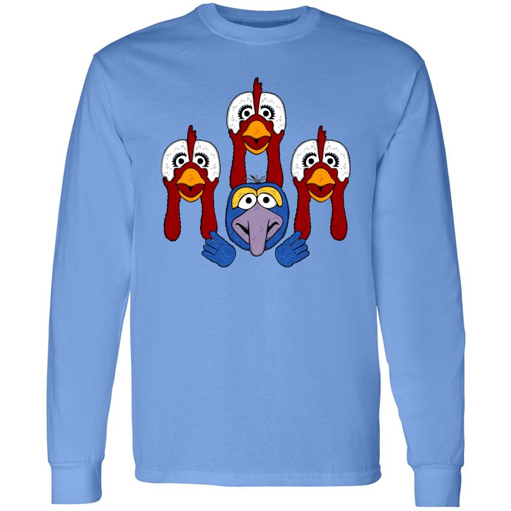 Long Sleeve T-Shirt - GHR588FQ - Carolina Blue - 12