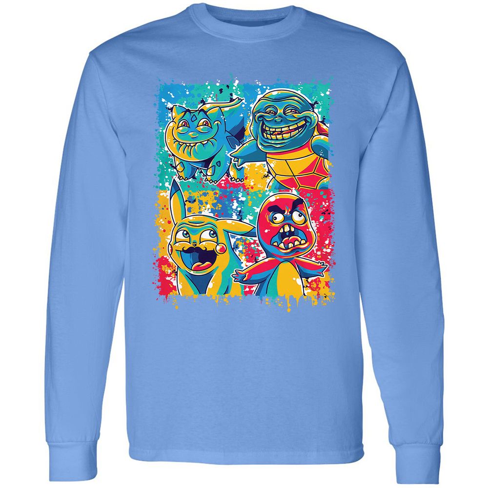 Long Sleeve T-Shirt - PGAH3C36 - Carolina Blue - 12