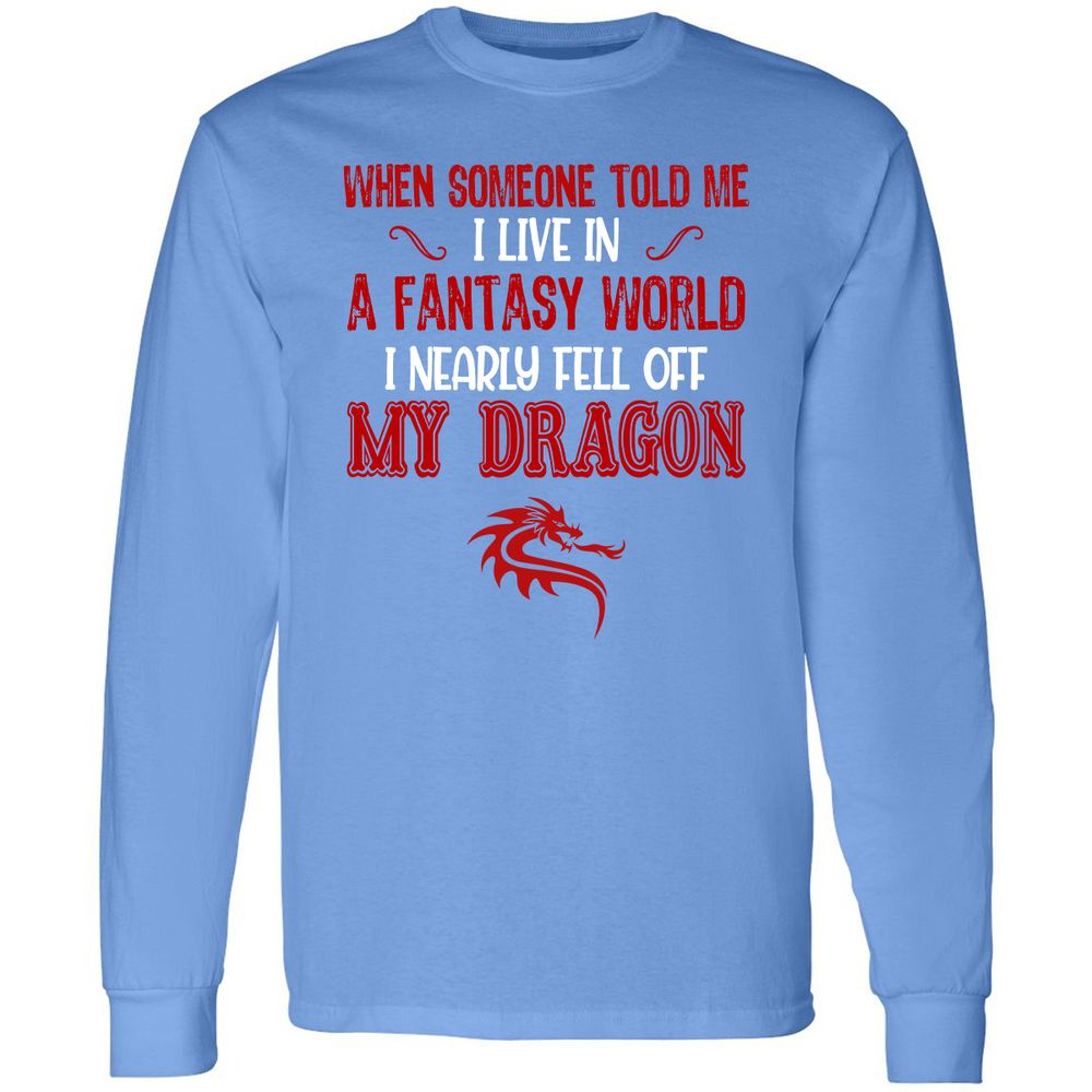Long Sleeve T-Shirt - P1N23JLT - Carolina Blue - 12