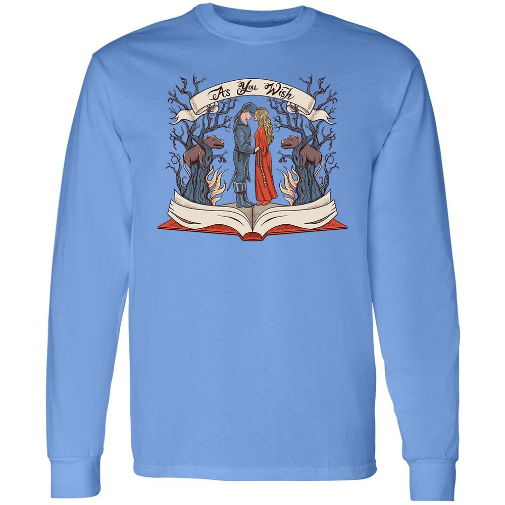 Long Sleeve T-Shirt - LCN8BFZ4 - Carolina Blue - 12