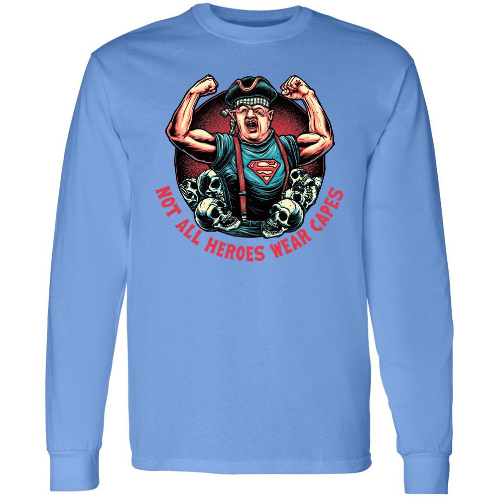 Long Sleeve T-Shirt - KZ3FJTHL - Carolina Blue - 12