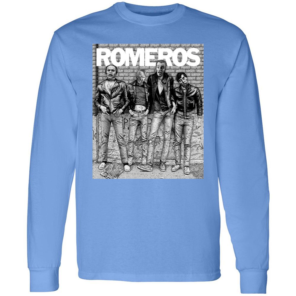 Long Sleeve T-Shirt - PRCLJ4H9 - Carolina Blue - 12