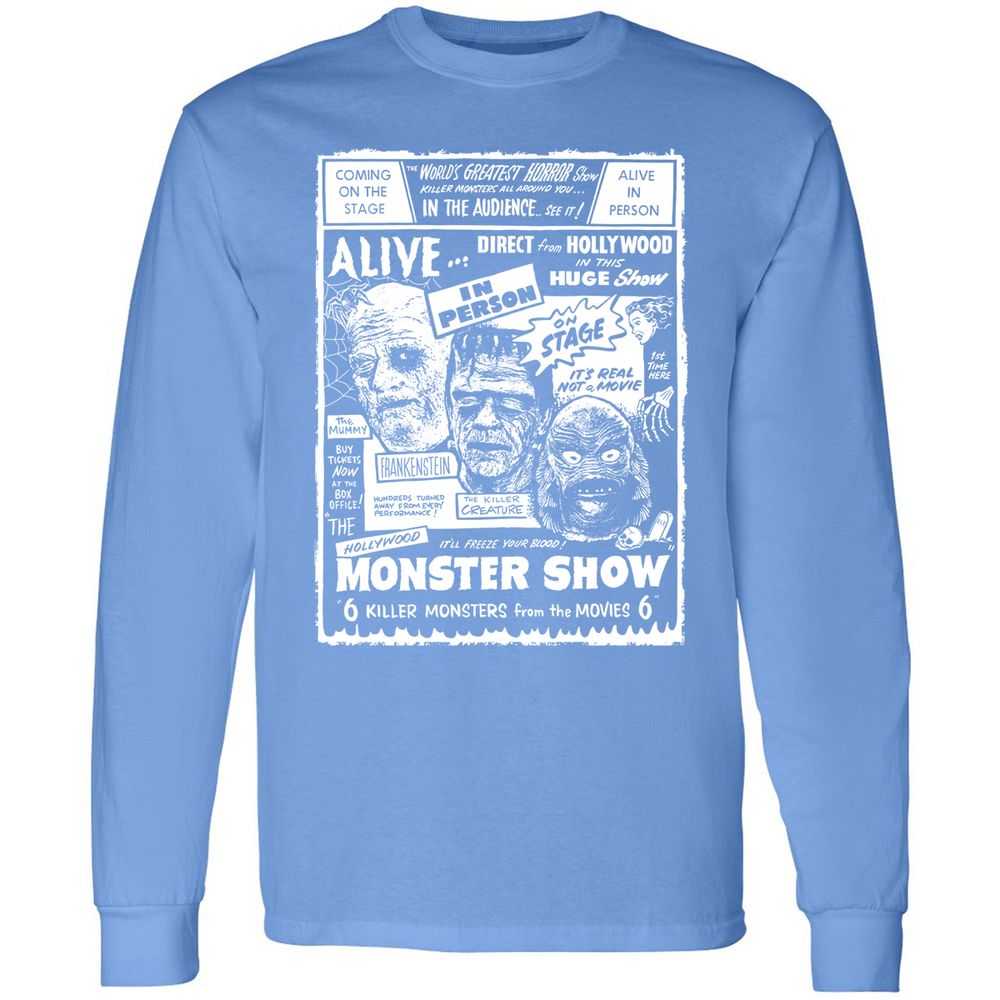 Long Sleeve T-Shirt - 2RHSZ3CL - Carolina Blue - 12