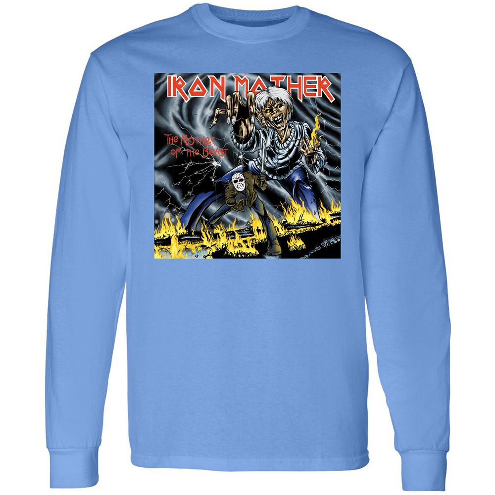 Long Sleeve T-Shirt - ZEX7YA1S - Carolina Blue - 12