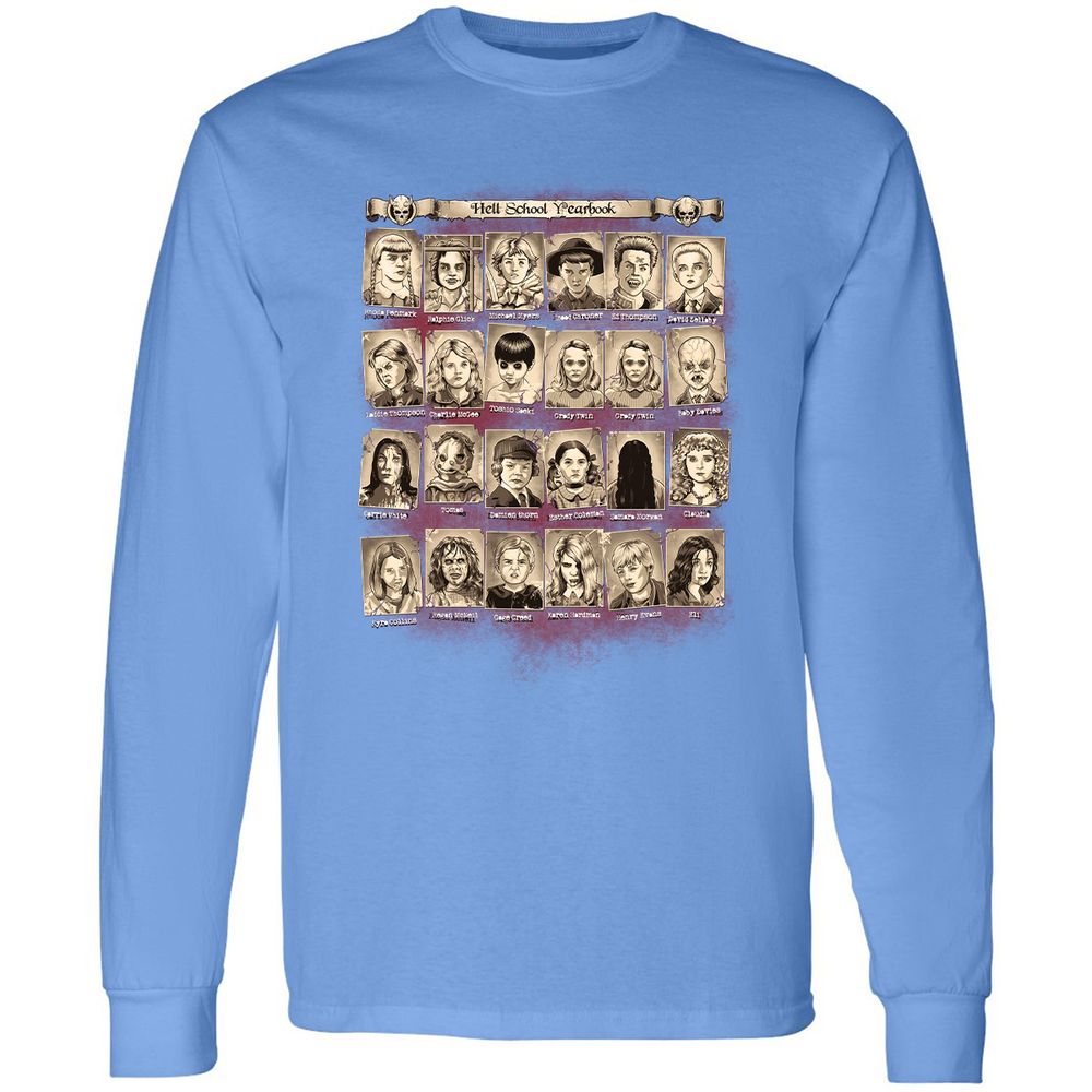 Long Sleeve T-Shirt - EU75B9UR - Carolina Blue - 12