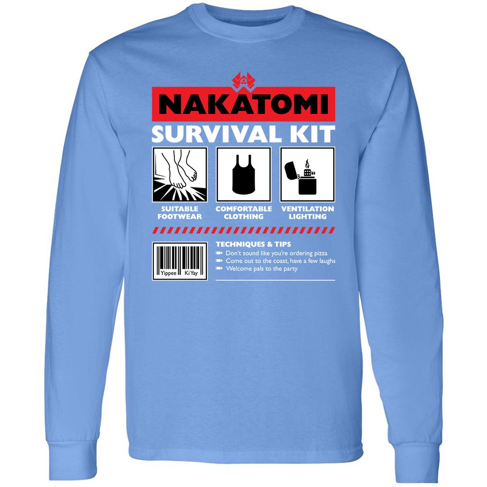 Long Sleeve T-Shirt - SKBS9EKK - Carolina Blue - 12