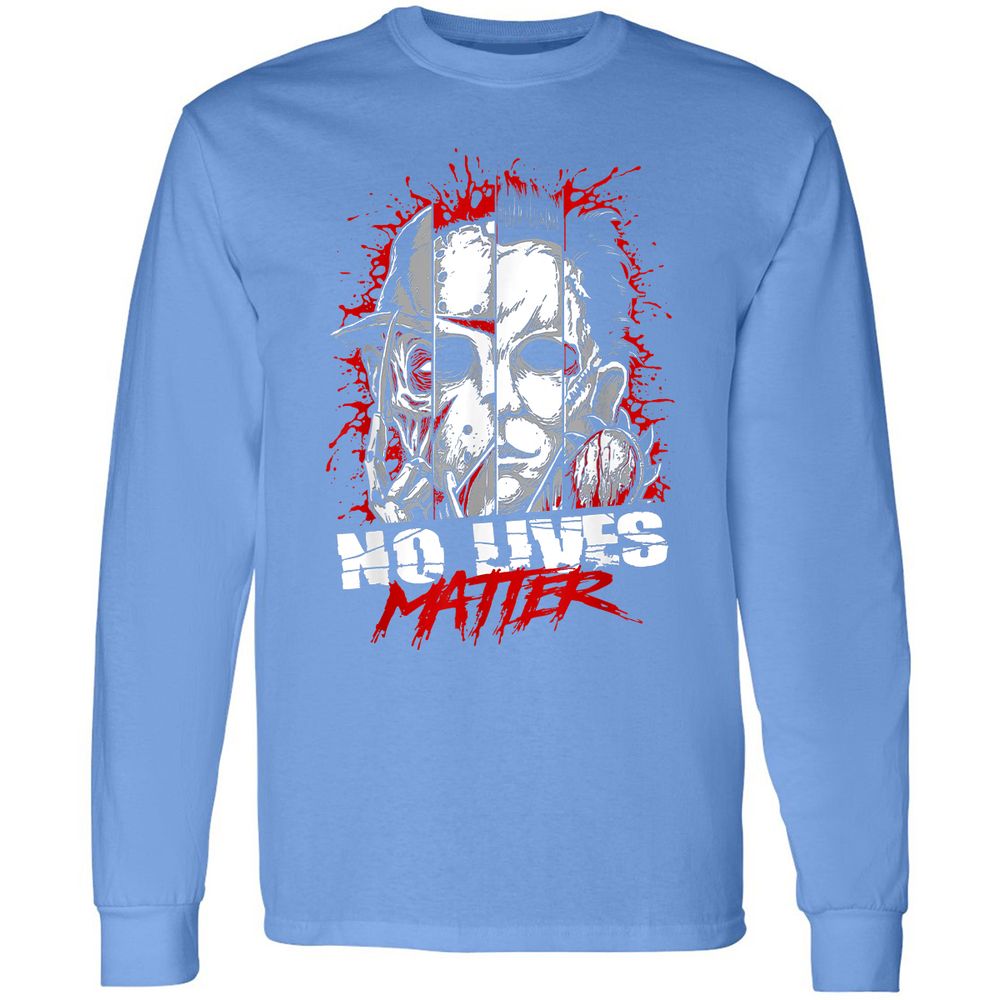 Long Sleeve T-Shirt - PYNWQWC6 - Carolina Blue - 12