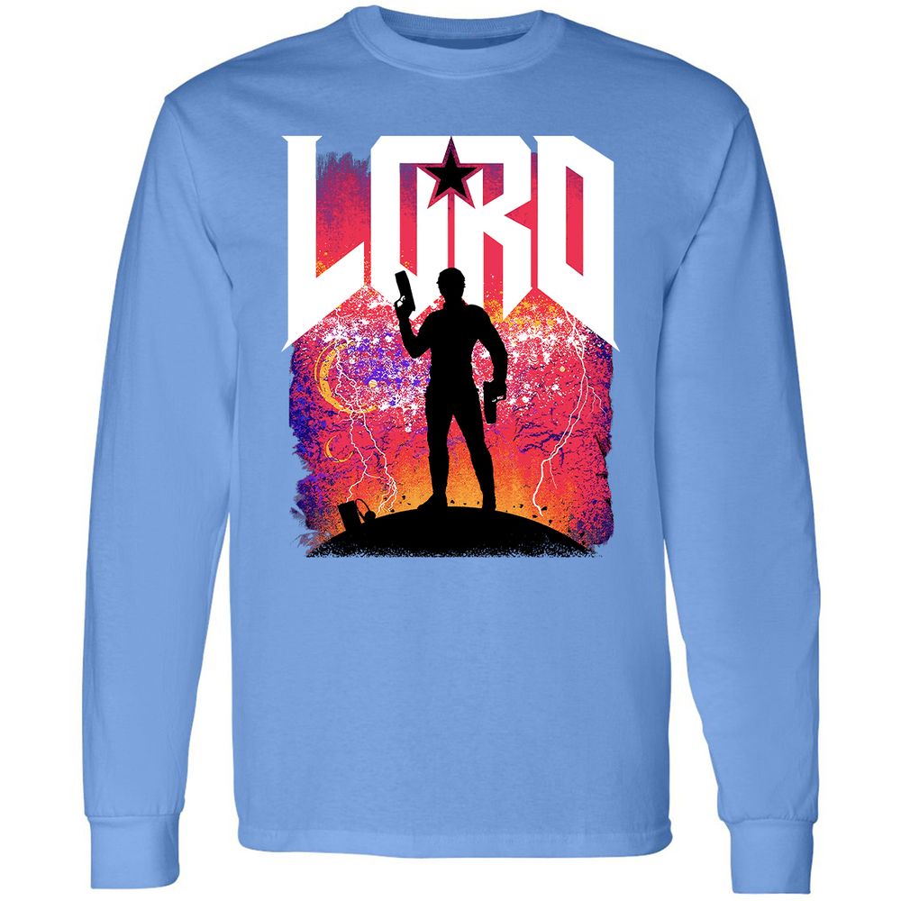 Long Sleeve T-Shirt - 5ZDCKW6V - Carolina Blue - 12