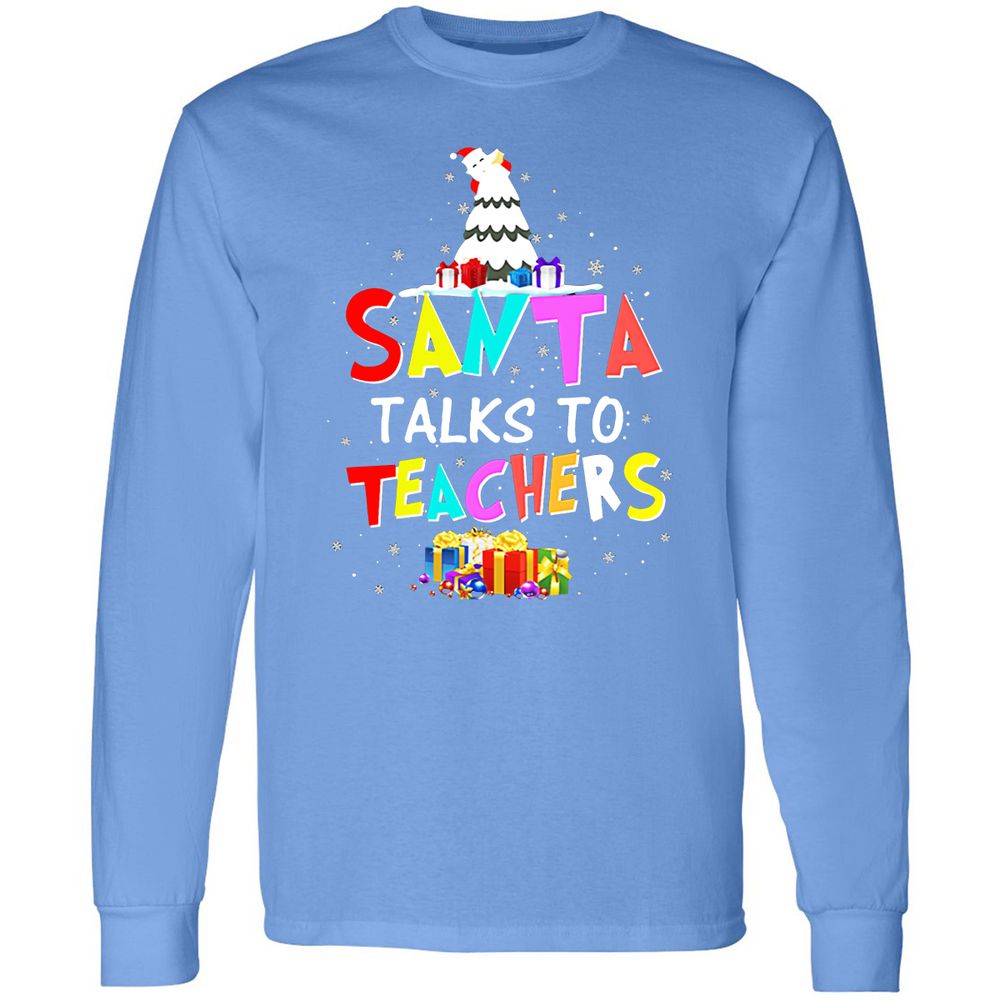 Long Sleeve T-Shirt - SNJHE9HS - Carolina Blue - 12