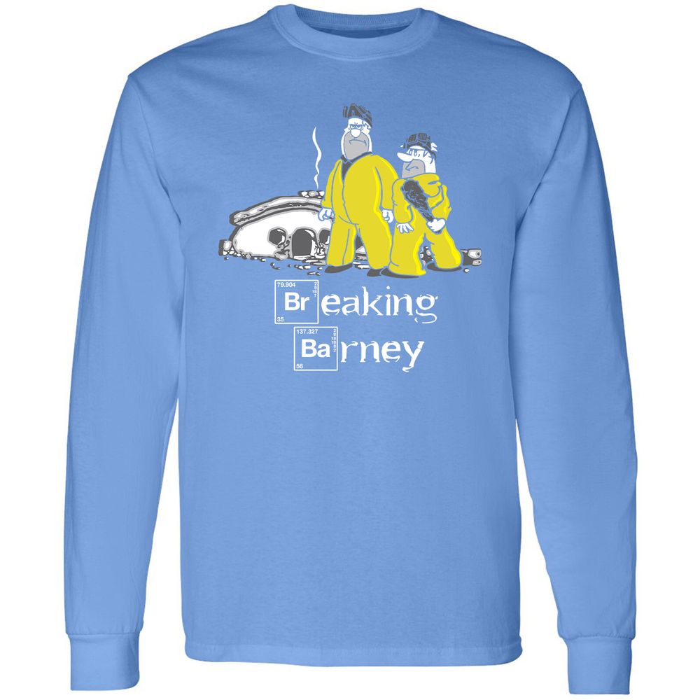 Long Sleeve T-Shirt - H6JNXX3G - Carolina Blue - 12