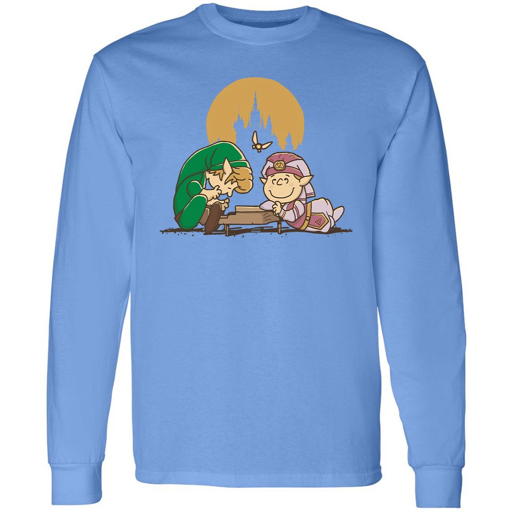 Long Sleeve T-Shirt - F5MEP7NY - Carolina Blue - 12