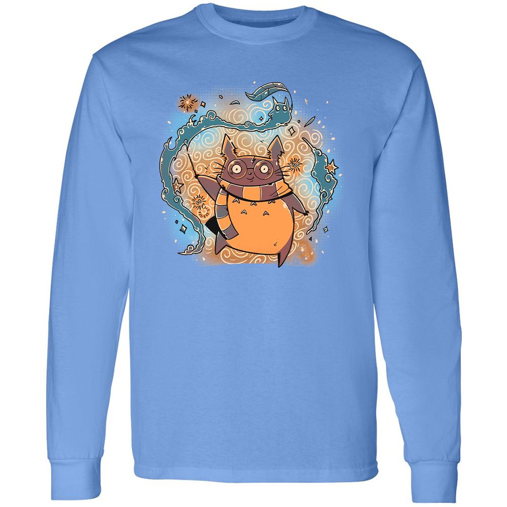 Long Sleeve T-Shirt - 6S9VPQ7M - Carolina Blue - 12