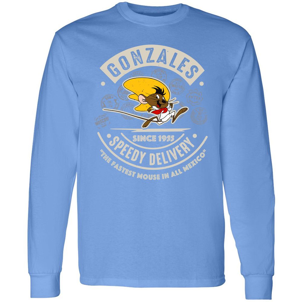 Long Sleeve T-Shirt - YRKE4GL3 - Carolina Blue - 12