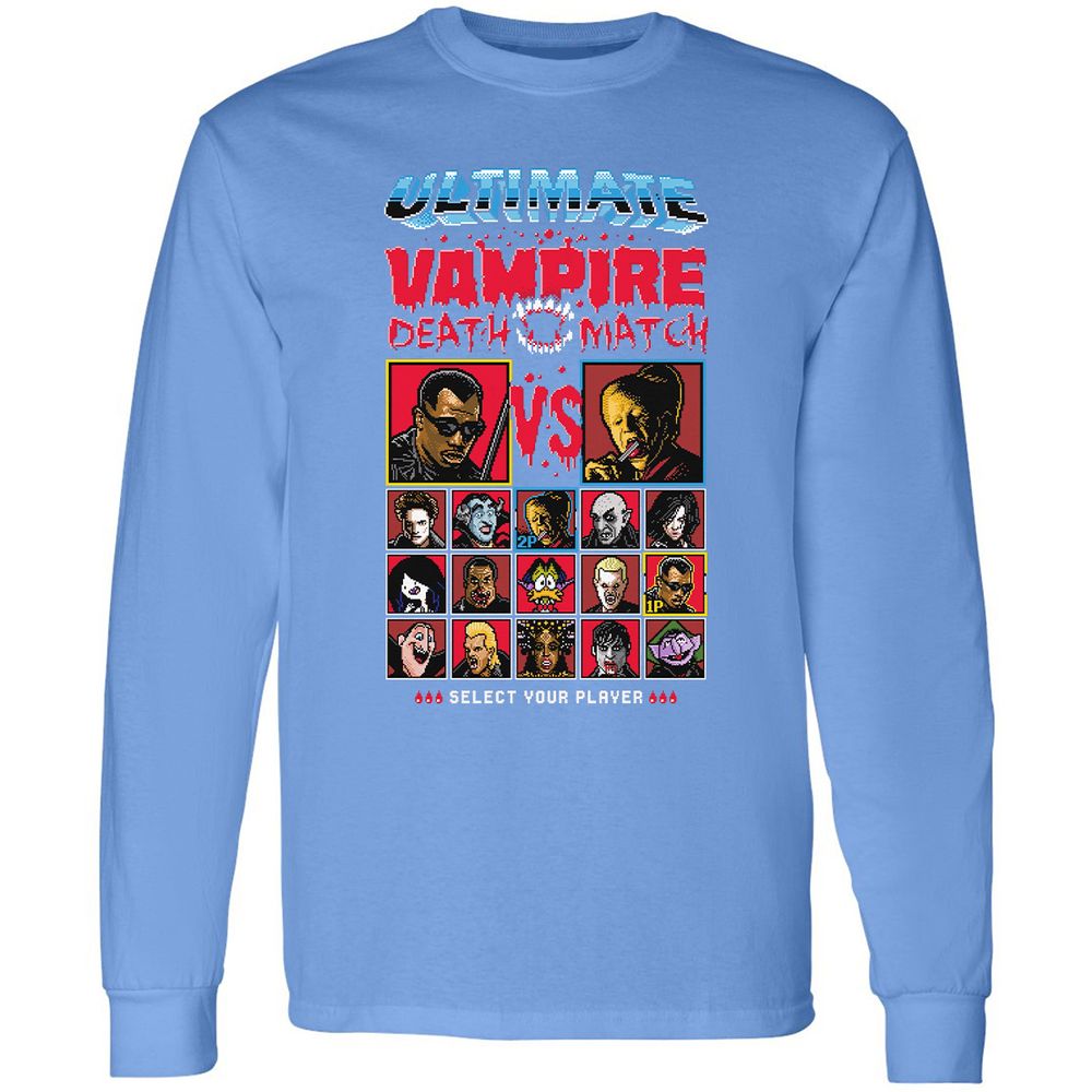 Long Sleeve T-Shirt - SAVJYWGV - Carolina Blue - 12