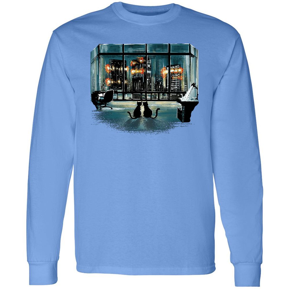 Long Sleeve T-Shirt - 5KT5PPL5 - Carolina Blue - 12