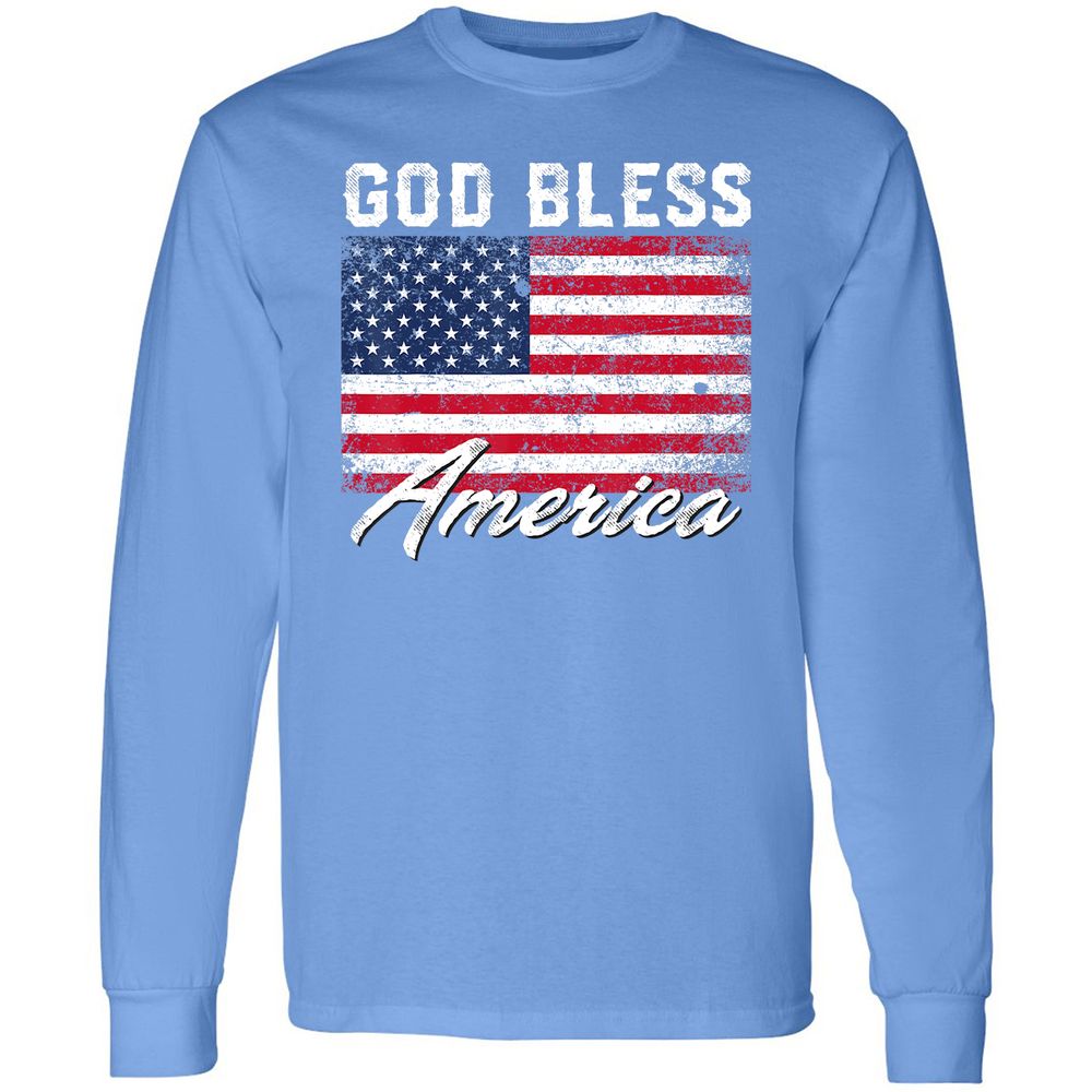 Long Sleeve T-Shirt - SLKJHLX5 - Carolina Blue - 12