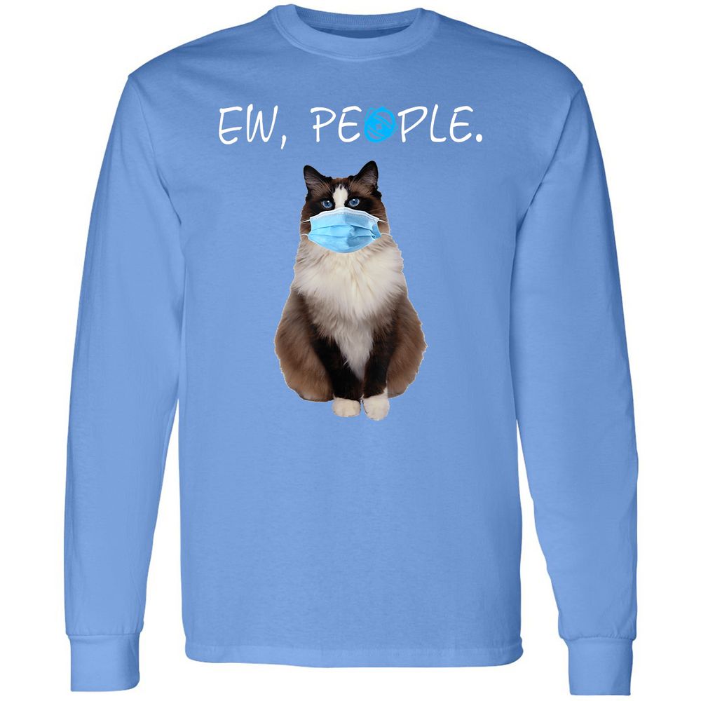 Long Sleeve T-Shirt - LG53FW15 - Carolina Blue - 12