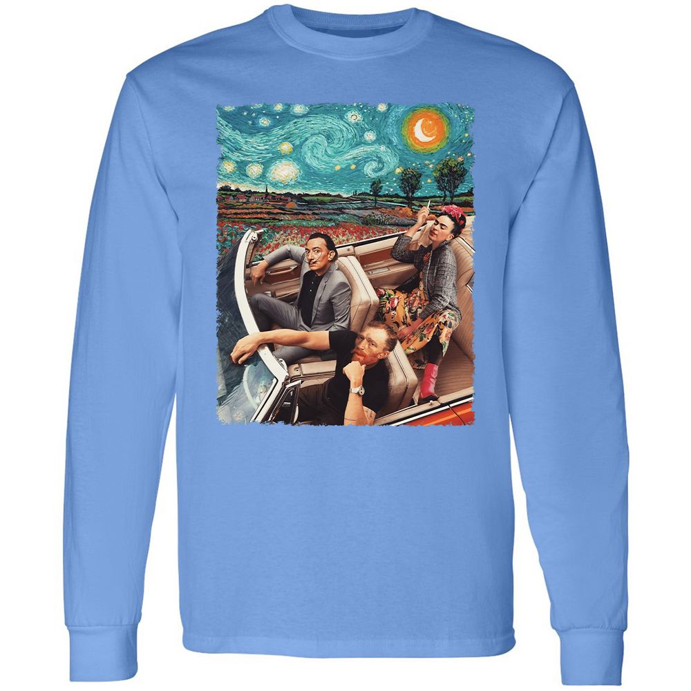 Long Sleeve T-Shirt - XDGHN79N - Carolina Blue - 12