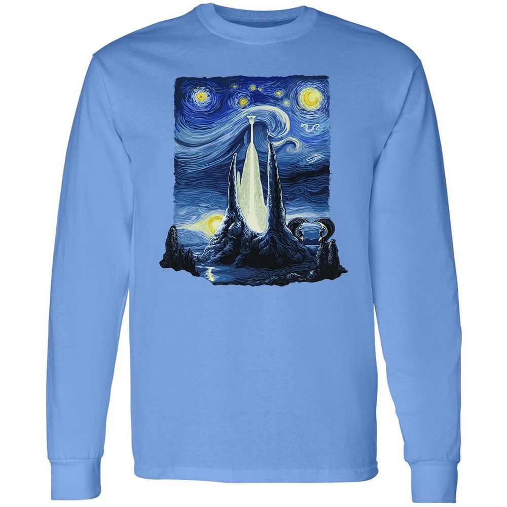 Long Sleeve T-Shirt - 8FXWWQJH - Carolina Blue - 12