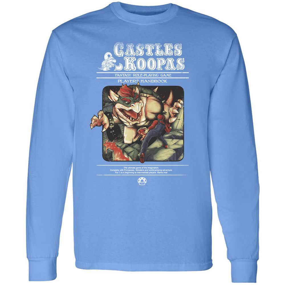 Long Sleeve T-Shirt - PXF8DTW2 - Carolina Blue - 12