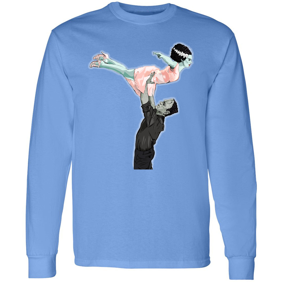 Long Sleeve T-Shirt - PF1D65JT - Carolina Blue - 12