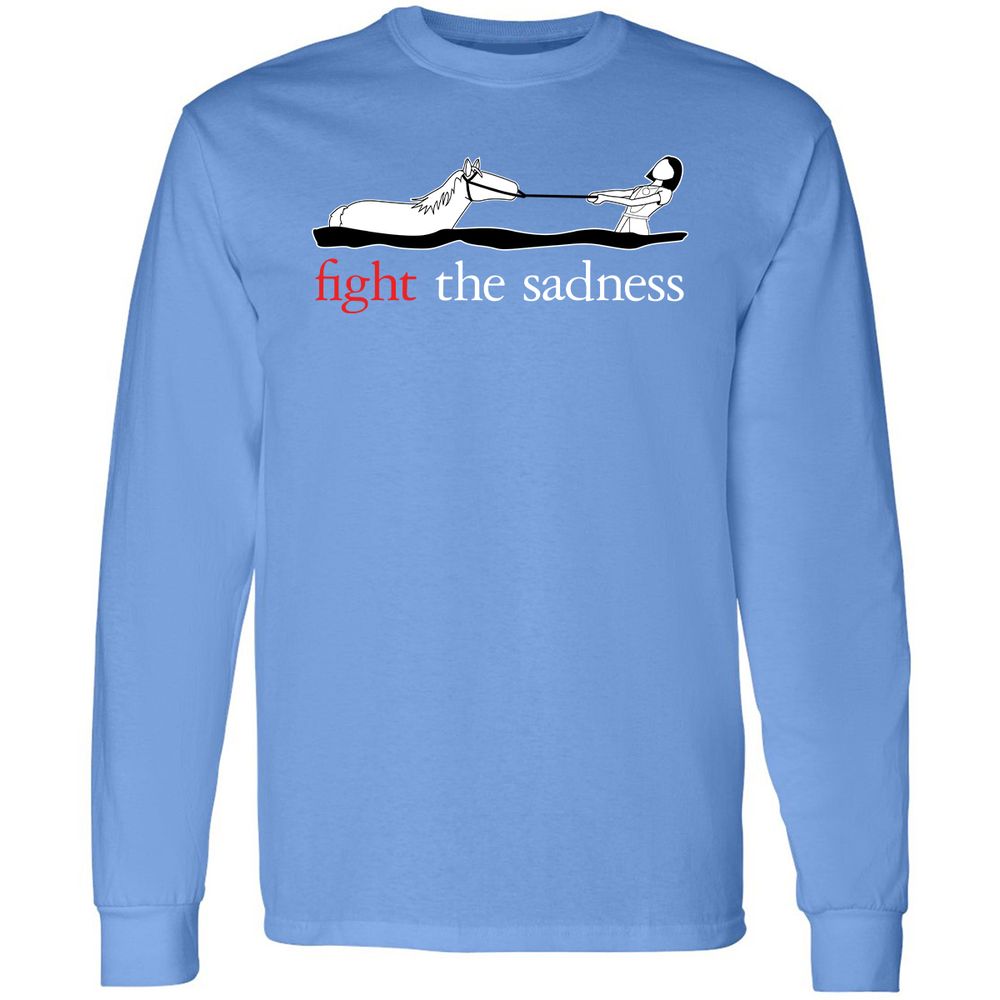 Long Sleeve T-Shirt - FGR9LWQL - Carolina Blue - 12