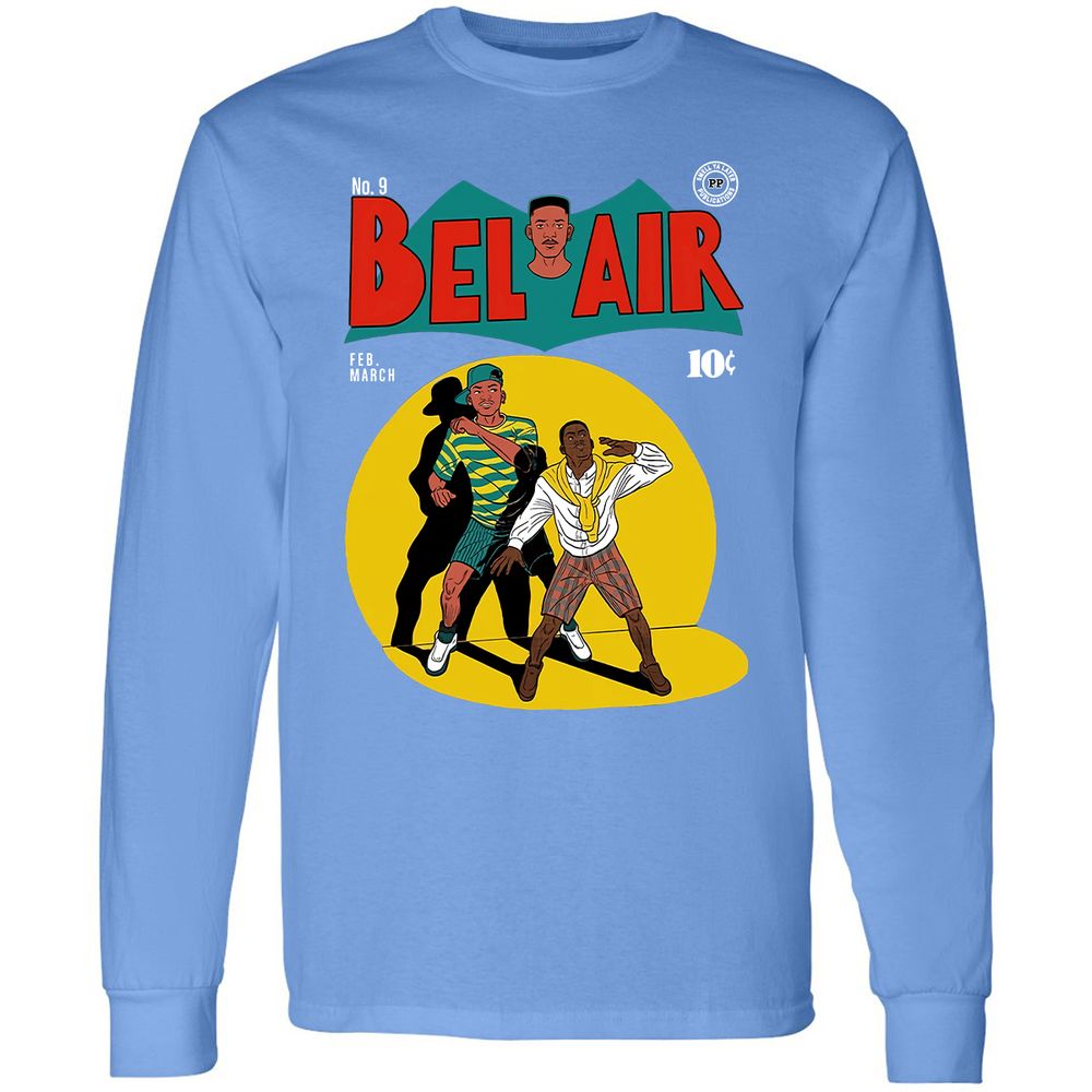 Long Sleeve T-Shirt - 65MKTBD7 - Carolina Blue - 12