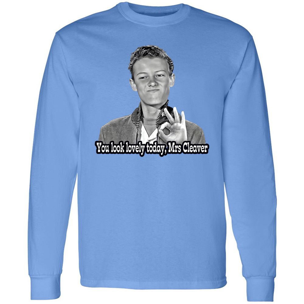 Long Sleeve T-Shirt - 9HQT5XKH - Carolina Blue - 12