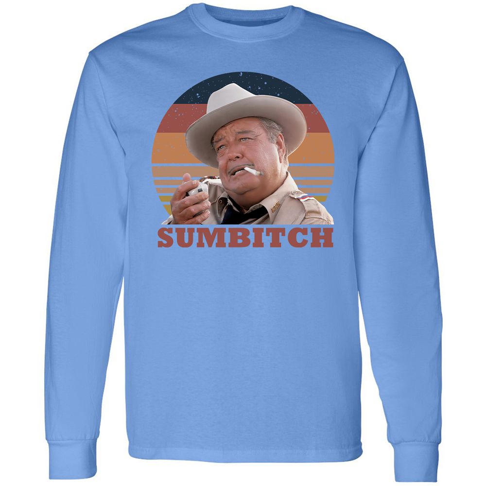 Long Sleeve T-Shirt - EBGUD7CL - Carolina Blue - 12