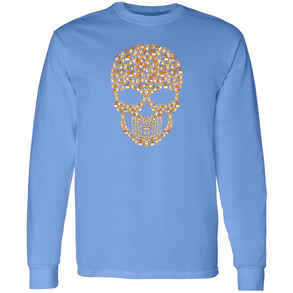 Long Sleeve T-Shirt - NEJYLW5R - Carolina Blue - 12
